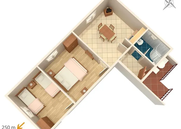 Apartamento With Parking Space Jezera, Murter - 5093 *